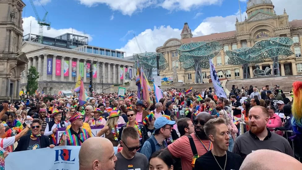 Birmingham Pride 2022 x Rainbows